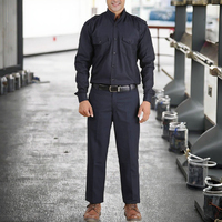 Ensemble uniforme de travail estival élégant Trendle International pour la construction, les pompiers et la sécurité – Respirant et haute visibilité