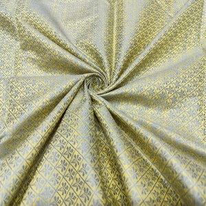 Tela de Seda Cruda de Poliéster Tejida Amarilla Elegante, Ligera, Transpirable, con Aspecto de Seda, para Vestidos de Diseñador, Blusas y Manualidades - Product Image 2