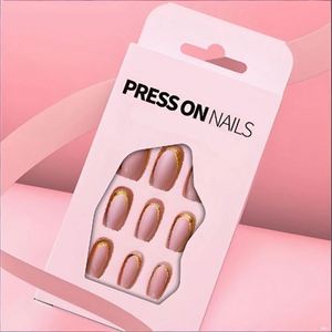 Factory 2025 Portable Foldable Press on Nail Empty Packaging Folders for Artificial Fingernails - Product Image 1