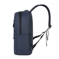 Sac à dos décontracté tendance pour affaires et voyages, en PU, avec fermeture éclair, étanche, grande capacité, chargement USB, extensible, pour ordinateur portable - Vente chaude