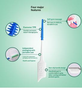 Hilo Dental al por Mayor, Palillos Interdentales de Plástico con Hilo - Product Image 2