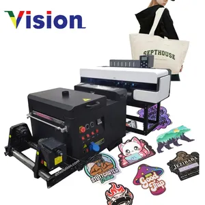 DTF printer A3 UV Plane Printer Image Bottle Label DTF Printer Roll to Roll Automatic Laminator Printing