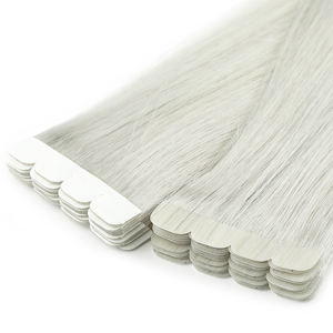 Extensiones de Cabello Adhesivas Invisibles de Primera Calidad KSWIGS, 100% Cabello Humano Virgen Brasileño, Suave y Sedoso, Reutilizables - Product Image 3