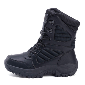 Bottes tactiques de combat légères et souples pour hommes, personnalisées, pour l'automne et le printemps, antidérapantes, confortables, pour la randonnée en plein air, imperméables, TPR - Product Image 6