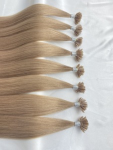 Ruikang Extensiones de Cabello Humano 100% de la Mejor Calidad, Lisas, de 16-28 Pulgadas, con Punta en U, para Mujeres a la Moda - Product Image 2