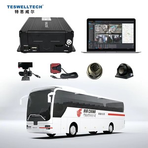 4-канальный автомобильный видеорегистратор AHD 1080P с жестким диском, мобильный видеорегистратор (NVR) для транспортных средств - Product Image 5