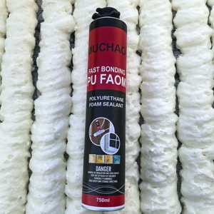 Espuma de Poliuretano <span class=keywords><strong>MU</strong></span> CHAO A22 con Certificación CE, Precio Directo de Fábrica, Entrega Rápida, para Puertas y Ventanas - Product Image 2