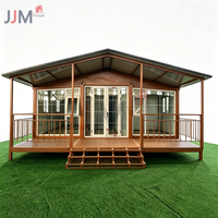 Maison conteneur extensible JJM 3 chambres 40 pieds 20 pieds, mobile, pliable, préfabriquée, bureau, villa, design moderne CE