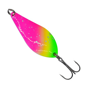 Leurre Cuillère WlDSLure 15G à Trois Hameçons, Spinner Métallique pour Pêche à la Truite, Appât de Surface, Leurre Dur Biomimétique - Product Image 2