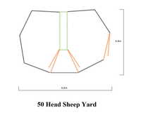 Puerta de Panel para Ovejas Galvanizada en Caliente Directa de Fábrica China con Pasador de Bloqueo para Corral de Granja
