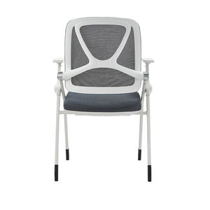 Silla individual elegante para entrenamiento de tareas en casa, silla de oficina ergonómica barata, silla ergonómica de cuero de malla para ordenador - Product Image 6