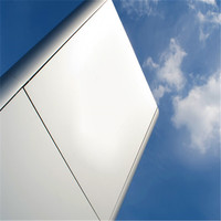 Panneau composite en aluminium revêtu de PVDF couleur or miroir, argent, bronze, cuivre, 3 mm, 4 mm, pour extérieur