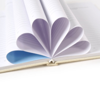 Nouvelles Tendances 2026 : Carnet A5 à Couverture en Lin, Impression Personnalisée, Agenda Non Daté, Papier Épais Premium, Journal d'Affirmations, Idéal Cadeau