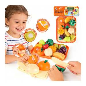 Juego de Juguetes de Cocina de Fantasía Científica Educativos para Niños de 12+ Años, de Plástico, para Cortar Frutas y Verduras, Juego de Roles de Cocina, Aprendizaje - Product Image 5