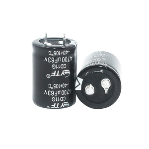 Condensadores Electrolíticos de Aluminio <span class=keywords><strong>35V</strong></span> 50V 63V 2700uF <span class=keywords><strong>3300uF</strong></span> 4700uF Condensador de Poliéster con Terminal de Tornillo 4700uF 63V - Product Image 6