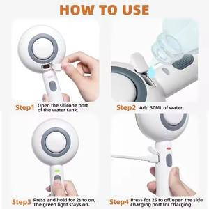 Spazzola a vapore per animali domestici <span class=keywords><strong>3</strong></span> in 1 pettine per la rimozione dei peli di animali domestici autopulente per la rimozione dei peli di gatto cane toelettatura spazzola prodotti - Product Image 6