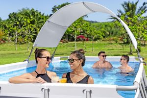 Toldo para Piscina Elevada <span class=keywords><strong>Bestway</strong></span> 58746/58746E, Protección Solar de 2.11-3.44 m - Product Image 5