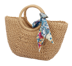 Venta caliente chino fábrica <span class=keywords><strong>al</strong></span> <span class=keywords><strong>por</strong></span> <span class=keywords><strong>mayor</strong></span> de paja tejida bolsa de playa de paja de papel, bolsa de moda bolsa de playa de joven - Product Image 5