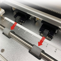 Stabiele prestatie label snijmachine met stappenmotor, automatische invoer, snijplotter met touchscreen voor decal stickers