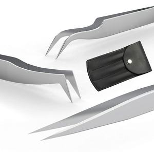 Boîte de pinces à épiler Volume de marque privée pince à épiler Extension de cils personnalisée boîte personnalisée paquet de pinces à cils - Product Image 1