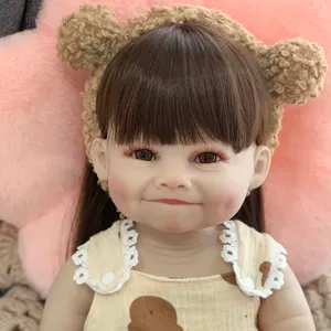 Chupete R & B Mini muñecas Reborn niño gemelos bebé que llora y se mueve Para Pintar muñeca de silicona