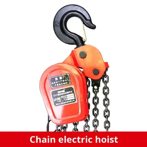 Polipasto Eléctrico de Cadena Tipo DHS Nuevo en Existencia, 5 Toneladas, 10 Toneladas, 1 Tonelada, para Taller, Grú<span class=keywords><strong>a</strong></span> de Elevación con Cadena - Product Image 3