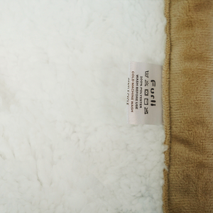 Nuovi doppi strati stampa a quadri Sherpa invernale coperta per divano letto divano - Product Image 5