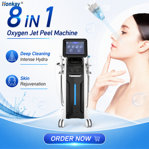เครื่องพ่นน้ำแรงดันสูง 8 in 1 สำหรับดูแลผิวหน้า ลดการอักเสบ ยี่ห้อ Jetpeel ขายส่งจากโรงงาน - Product Image 1