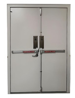 F Porte en acier Portes ignifugées Porte coupe-feu en acier de sécurité Norme américaine