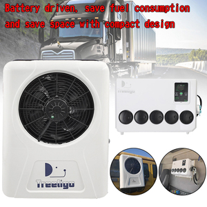 เครื่องปรับอากาศสำหรับรถบรรทุก รถขุด รถแทรกเตอร์ รุ่น EAC1009 ใช้พลังงานแบตเตอรี่ 12V/24V สำหรับจอดรถ - Product Image 4