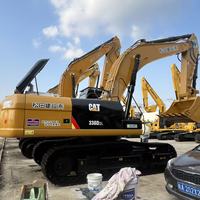 Excavatrice sur chenilles Caterpillar d'occasion CAT 336D2L, faible nombre d'heures de fonctionnement, système hydraulique stable, grande pelle sur chenilles d'occasion