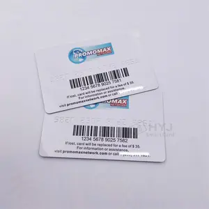 Offset Printing Glossy Full Color CR80 Pvc Membership Gift Card Unique Number Salon Discount Vip Card