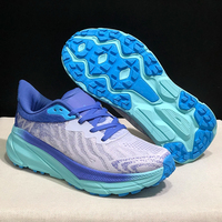 Sepatu Pria Challenger 7 Model Hoaks One One Sneakers Stellar Grey/Stardust 100% Asli Sepatu Lari Sneakers