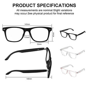 Gafas Inteligentes con Traducción en Tiempo Real con IA 2026, Color Rosa, con Reproducción de Música y Llamadas Bluetooth - Product Image 4