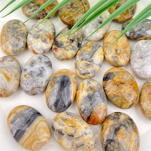 Prezzo di fabbrica spirituale guarigione pietra di agata pazza pietra di palma accettare la personalizzazione per la meditazione - Product Image 4