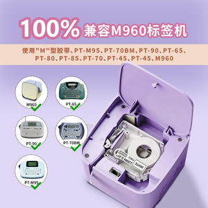 Phomemo <b>Label</b> Ribbons 12mm 0.47 White Standard Transfer For M950 M960 <b>Printer</b> Consumables - Product Image 2