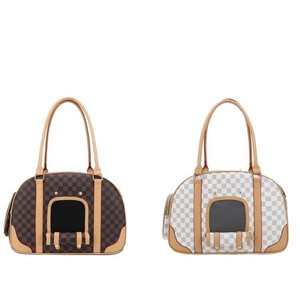 Pet Carrier Bag With <b>Mesh</b> <b>Window</b> Breathable Portable For Cats Dogs Large Capacity Geometric Pattern Design - Product Image 5