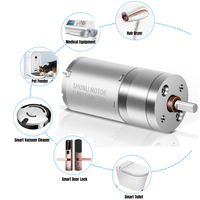Moteur CC sans balais à aimant permanent avec réducteur micro planétaire personnalisé Shunli 1.5V 3V 12V 24V pour jouet à moteur CC