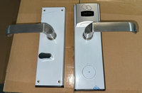 Cerradura de Puerta de Hotel Clásica y Duradera de Acero Inoxidable con Acceso por Tarjeta Inteligente RFID