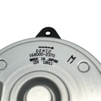 Moteur de ventilateur de condenseur de refroidissement automobile DENSO 12V 168000-2370 Neuf pour VIOS 16363-0T040