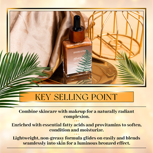 Private Label getöntes Serum Bronzing Serum Glowing Nou rishing Weight less Skin Shining Gesunde Sunshine Skin - Product Image 6