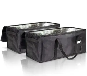 Nieuwe Custom Commerciële En Premium Geïsoleerde 22 "X 10" X 10 "Waterdicht Carry Levering Warmer Tassen Voor hot Voedsel