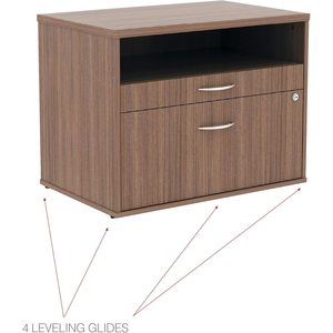 Serie de escritorios de oficina abierta Alera, archivador bajo de 2 cajones para lápices/archivos legales/carta, 1 unidad - Product Image 4