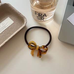 Coletero de Estilo Coreano con Lazo de Acetato de Alta Elasticidad, Banda para el Cabello Duradera y Antideslizante - Product Image 4