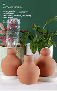 Pot de plante auto-<span class=keywords><strong>arrosage</strong></span> en <span class=keywords><strong>terre</strong></span> <span class=keywords><strong>cuite</strong></span> de haute qualité vendu en usine Vase Olla en céramique pointes d'<span class=keywords><strong>arrosage</strong></span> pour plantes de jardin pour la ferme à domicile - Product Image 4