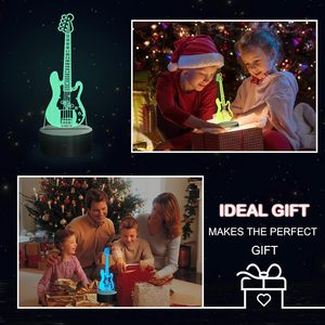 Luz Nocturna LED 3D con Ilusión Óptica Multicolor Cambiante para Dormitorio de Bebés y Niños, Venta al Por Mayor para Navidad - Product Image 2