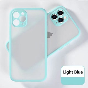 เคสกันกระแทกสำหรับ iPhone 12 11 13 14 15 16 17 Pro Max 16e  ผิวสัมผัสนุ่ม ป้องกันกล้อง  แบบด้าน - Product Image 2