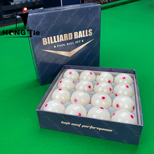Bola <span class=keywords><strong>de</strong></span> <span class=keywords><strong>billar</strong></span> <span class=keywords><strong>de</strong></span> alta calidad Hongjie, Bola <span class=keywords><strong>de</strong></span> <span class=keywords><strong>billar</strong></span> <span class=keywords><strong>de</strong></span> 6 puntos rojos - Product Image 1