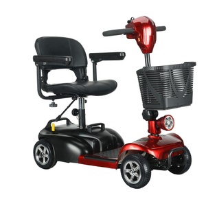 장애인용 전지형 오프로드 전동 휠체어 파워 폴딩 전동 이동 스쿠터 - Product Image 5