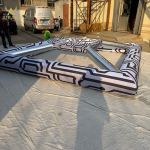 Círculo Inflable Plateado Personalizado para Escenarios, Decoración para Bares, Discotecas, Festivales de Música, Espectáculos de Circo - Product Image 2